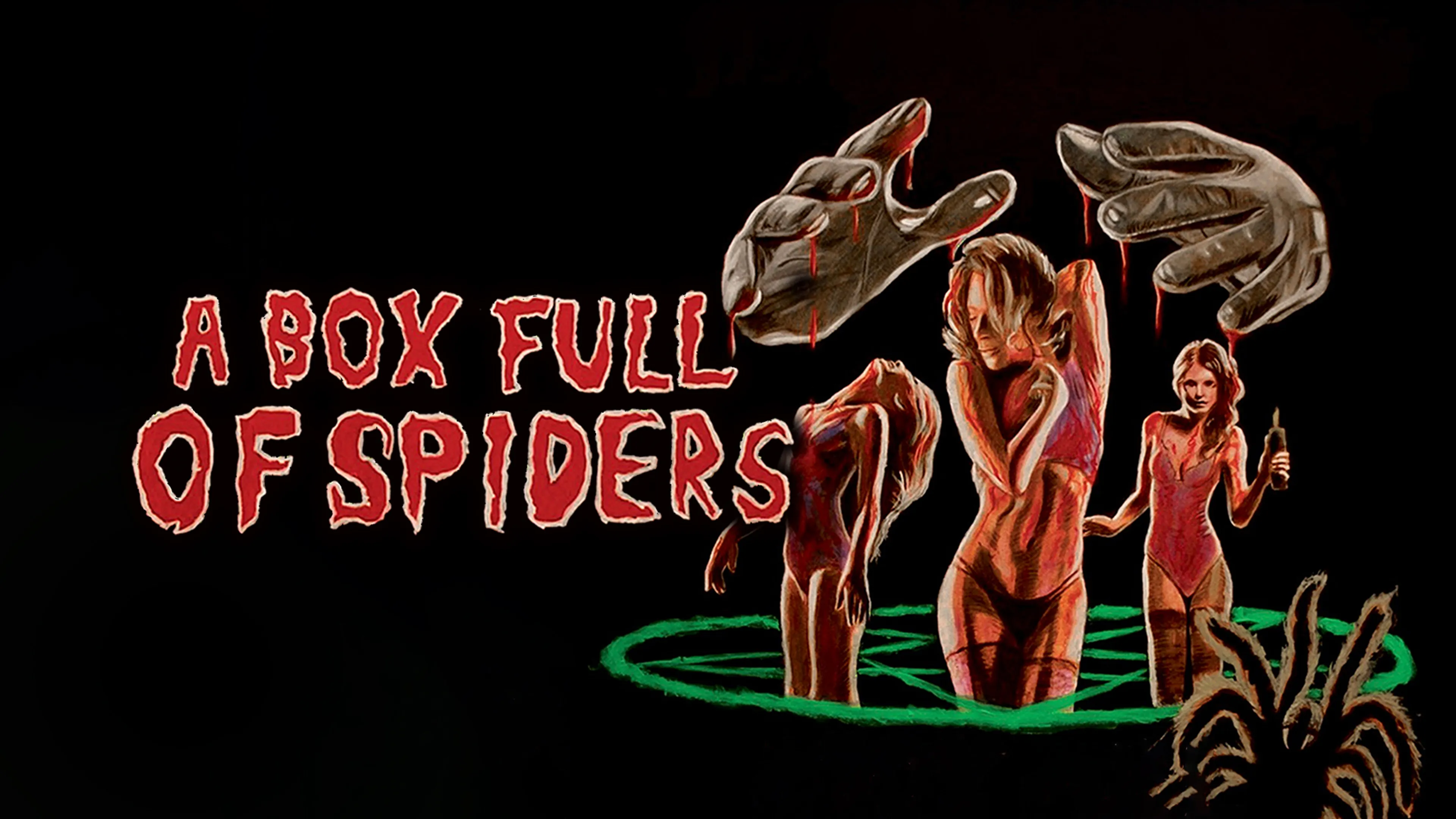 A Box Full of Spiders poster